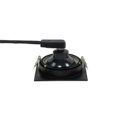 Modernes versenktes Spotschwarz verstellbar - Chuck 111