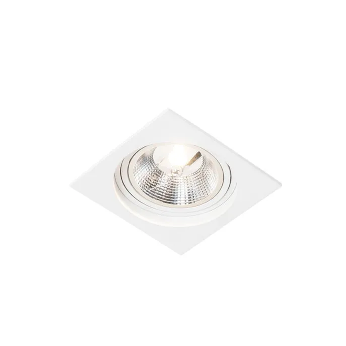 Modernes versenktes Spotweiß verstellbar - Chuck 111