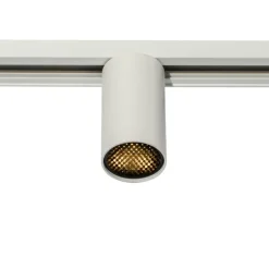 Modernes Weißes Spotlight für 1-phasiges Schienensystem GU10 35mm - Iconic Ruby Honey