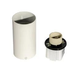 Modernes Weißes Spotlight für 1-phasiges Schienensystem GU10 35mm - Iconic Ruby Honey