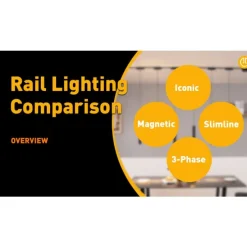 Musterbox mit Schienen und Farbmustern