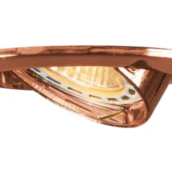 Neigbarer Einbauspot aus Kupfer - Edu