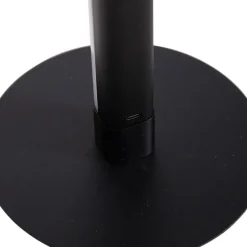 Neon Tischleuchte schwarz inkl. dimmbarem RGB-LED - Tijs