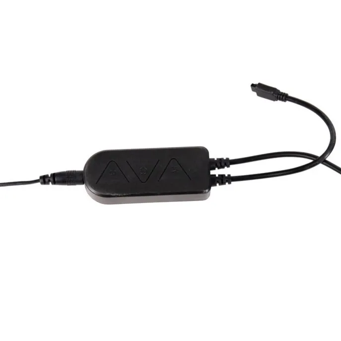 Neon Tischleuchte schwarz inkl. dimmbarem RGB-LED - Tijs