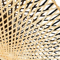 Orientalische Außendeckenleuchte Bambus 50 cm IP44 - Rina