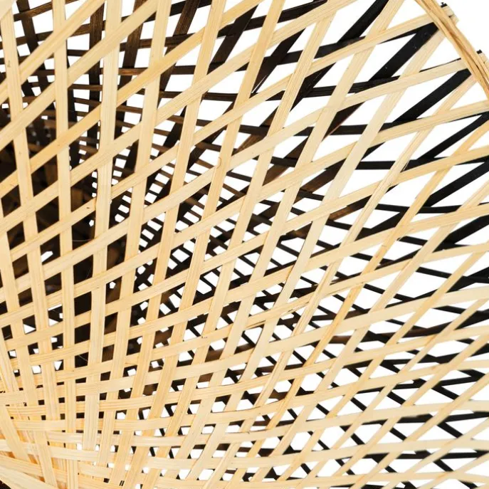 Orientalische Außendeckenleuchte Bambus 50 cm IP44 - Rina