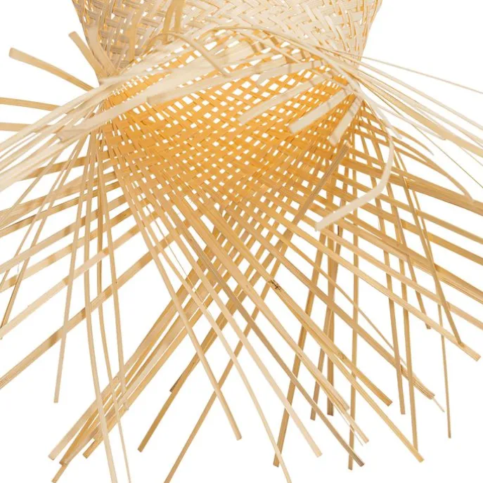 Orientalische Außenhängelampe Bambus 3-flammig IP44 - Carlos