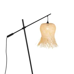 Orientalische Außenstehleuchte aus Bambus IP44 - Carlos