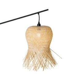 Orientalische Außenstehleuchte aus Bambus IP44 - Carlos