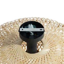 Orientalische Bambus Deckenleuchte - Ostrava Double