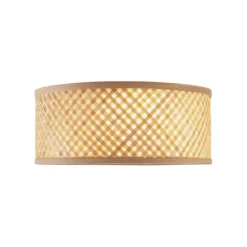 Orientalische Bambus Deckenleuchte Natur 30cm - Tremmo
