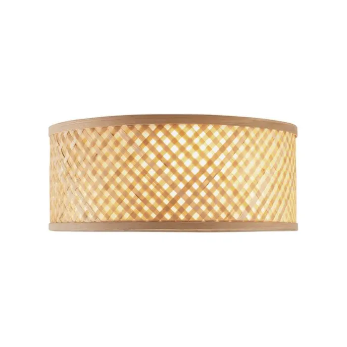Orientalische Bambus Deckenleuchte Natur 30cm - Tremmo