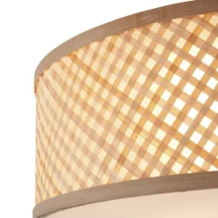 Orientalische Bambus-Deckenleuchte Natur 40cm - Tremmo