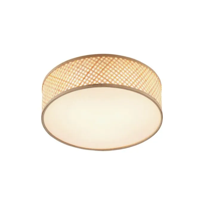 Orientalische Bambus-Deckenleuchte Natur 40cm - Tremmo