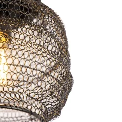 Orientalische Deckenlampe schwarz - Nidum Bene