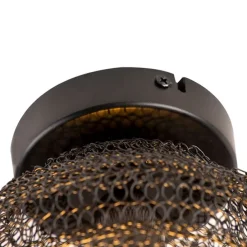 Orientalische Deckenlampe schwarz - Nidum Bene