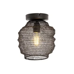 Orientalische Deckenlampe schwarz - Nidum Bene