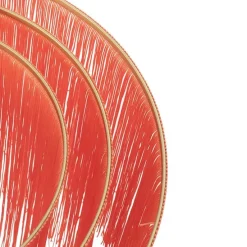 Orientalische Deckenlampe goldrosa Schirm mit Fransen - Franxa