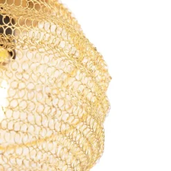 Orientalische Deckenlampe Gold - Nidum Bene