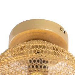 Orientalische Deckenlampe Gold - Nidum Bene