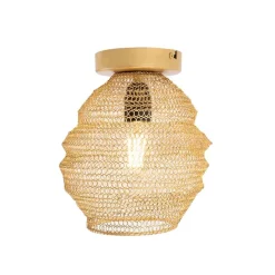 Orientalische Deckenlampe Gold - Nidum Bene