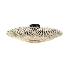 Orientalische Deckenlampe Rattan 50 cm - Rina