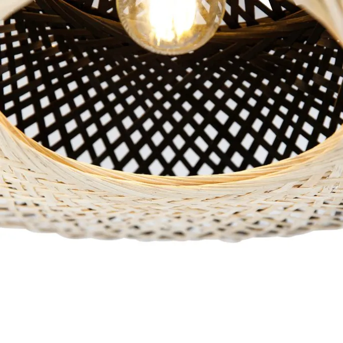 Orientalische Deckenlampe Rattan 50 cm - Rina