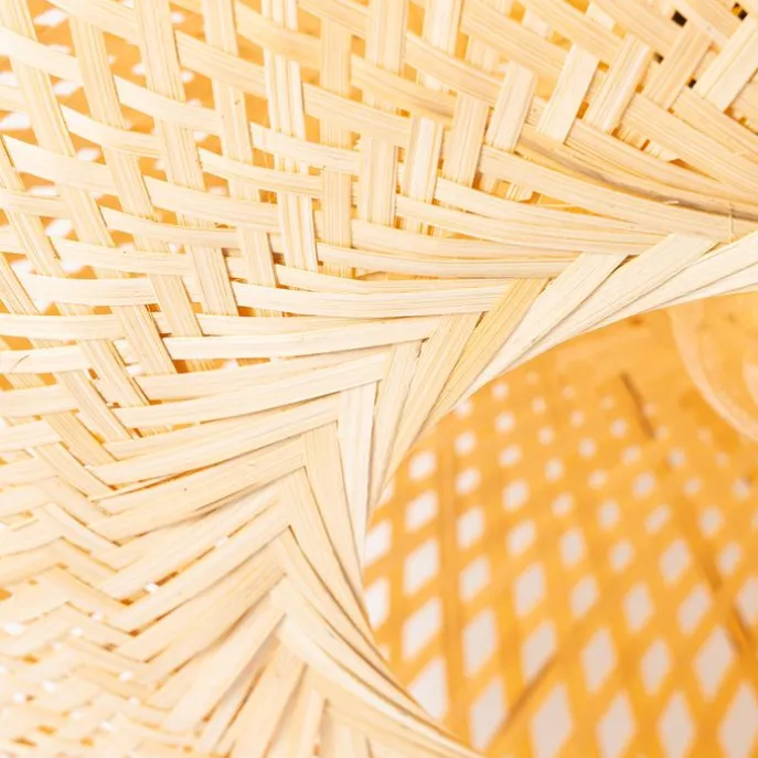 Orientalische Deckenlampe Bambus 40 cm - Ostrava