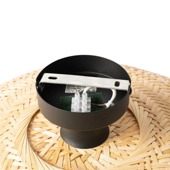 Orientalische Deckenlampe Bambus 40 cm - Ostrava