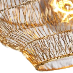 Orientalische Deckenlampe Gold 25 cm - Vadi