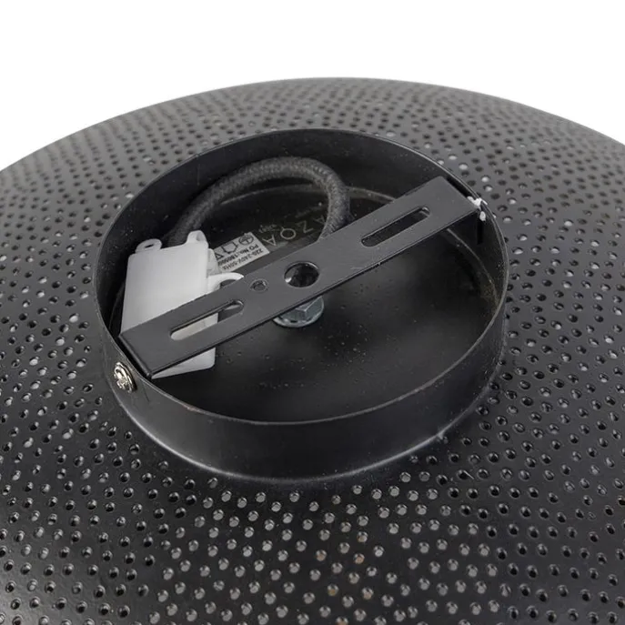 Orientalische Deckenlampe schwarz mit Gold 40 cm - Radiance