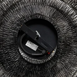 Orientalische Deckenlampe schwarz 45 cm - Vadi