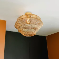 Orientalische Deckenlampe Gold 45 cm - Vadi