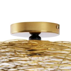 Orientalische Deckenleuchte Gold 40 cm - Glan