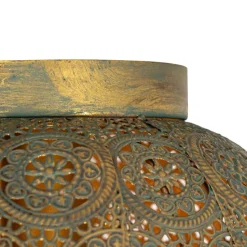 Orientalische Deckenleuchte Gold mit Grün 28,5 cm - Baloo