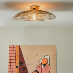 Orientalische Deckenleuchte Gold 60 cm - Eichel