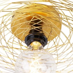 Orientalische Deckenleuchte Gold 60 cm - Eichel