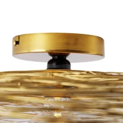 Orientalische Deckenleuchte Gold 60 cm - Eichel