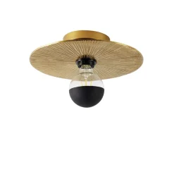 Orientalische Deckenleuchte Gold Rund - Konge