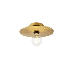 Orientalische Deckenleuchte Gold Rund - Konge