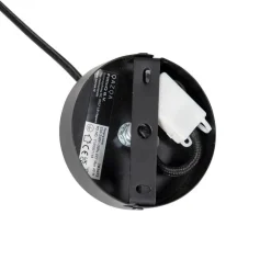 Orientalische Hängelampe Bambus mit Schwarz 32 cm - Evalin