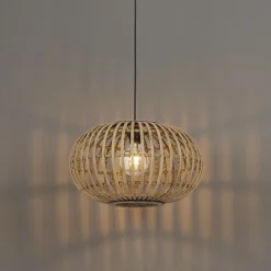 Orientalische Hängelampe Bambus 44 cm - Amira