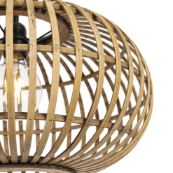 Orientalische Hängelampe Bambus 44 cm - Amira