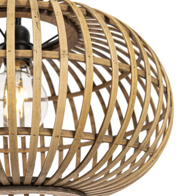 Orientalische Hängelampe Bambus 44 cm - Amira