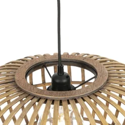 Orientalische Hängelampe Bambus 44 cm - Amira