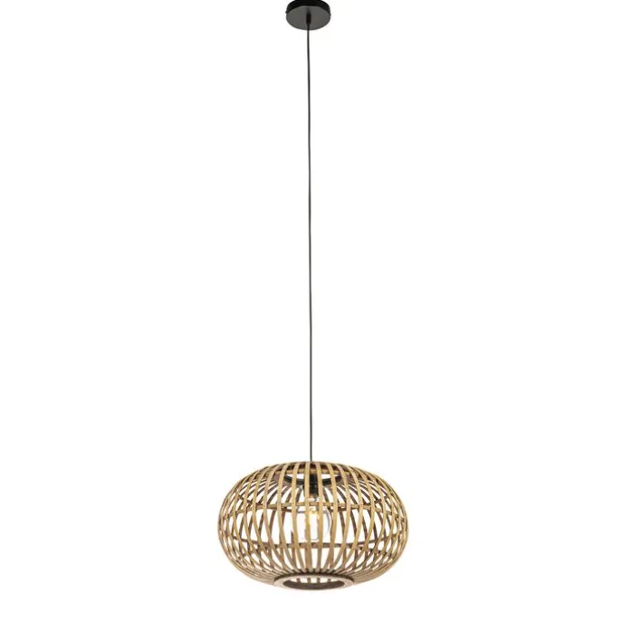 Orientalische Hängelampe Bambus 44 cm - Amira