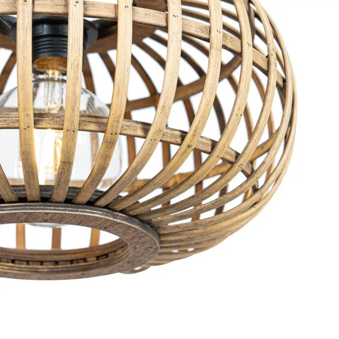 Orientalische Hängelampe Bambus 32 cm - Amira