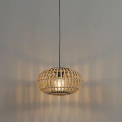Orientalische Hängelampe Bambus 32 cm - Amira