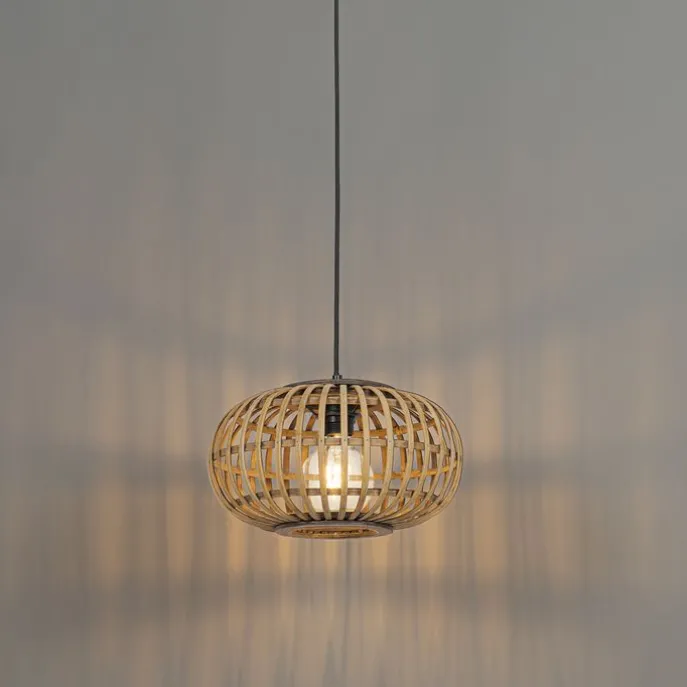 Orientalische Hängelampe Bambus 32 cm - Amira
