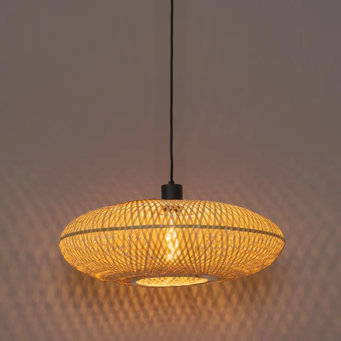Orientalische Hängelampe Bambus 50 cm - Ostrava